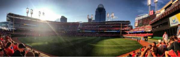 Great American Ball Park, section: 145, row: 5, seat: 11
