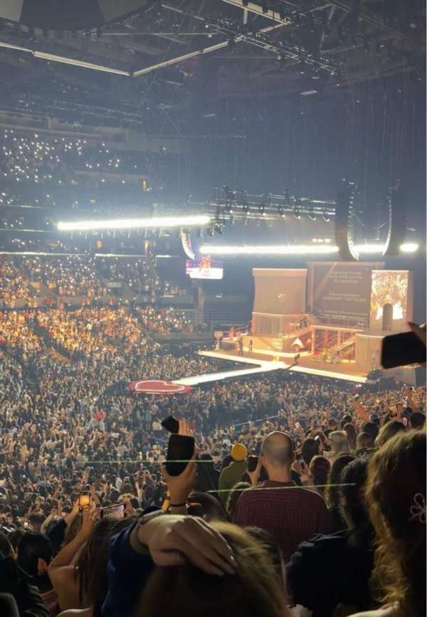 Crypto.com Arena, section: PR7, row: 12, seat: 8