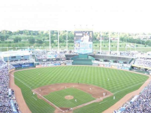 Kauffman Stadium, section: 421