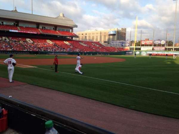 Sahlen Field, section: 120, row: C, seat: 4