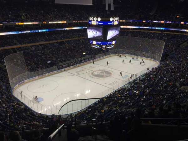 KeyBank Center, section: 324, row: 8, seat: 1