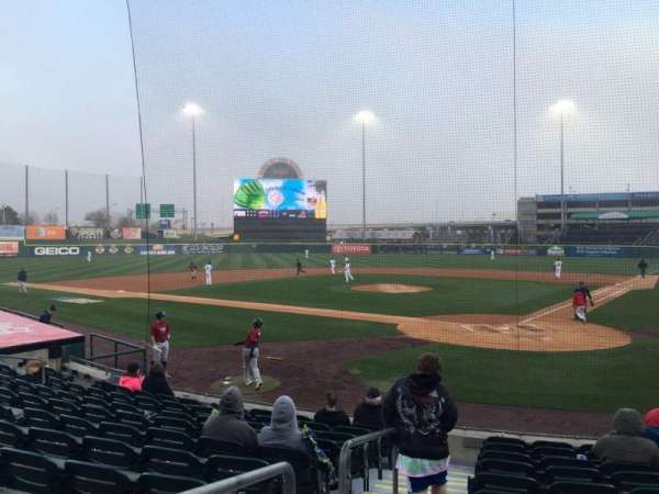 Sahlen Field, section: 101, row: K, seat: 14