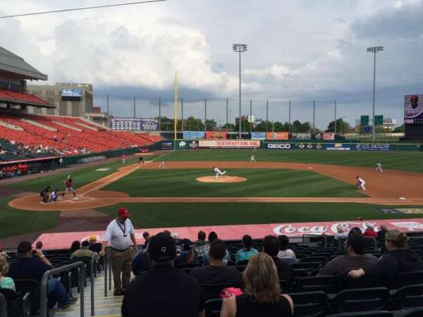Sahlen Field, section: 112, row: R, seat: 18