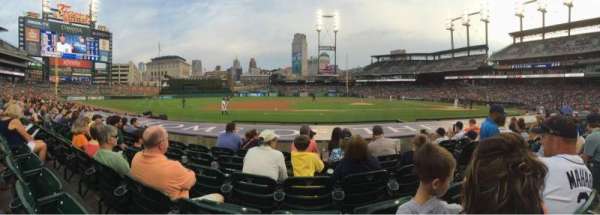 Comerica Park, section: 134, row: 12, seat: 3