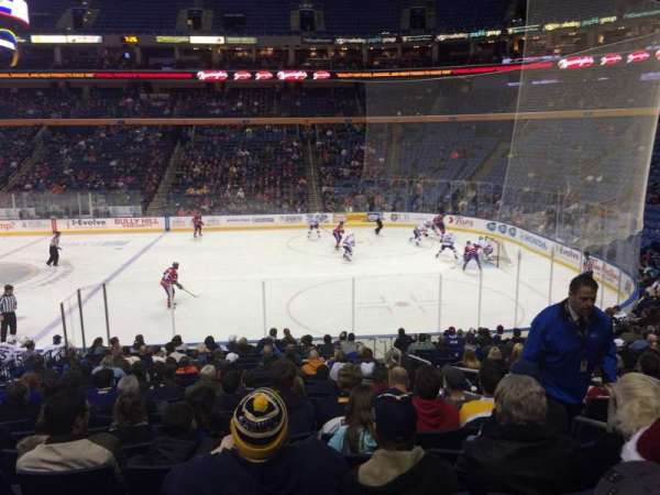 KeyBank Center, section: 104, row: 19, seat: 1