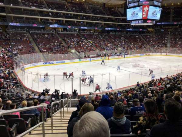 Desert Diamond Arena, section: 114, row: S, seat: 23