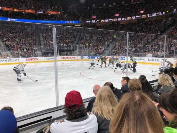 T-Mobile Arena, section: 16, row: DD, seat: 17