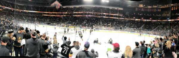 T-Mobile Arena, section: 16, row: DD, seat: 17