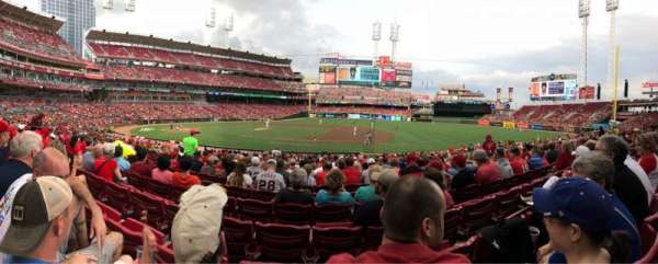Great American Ball Park, section: 131, row: Z, seat: 11