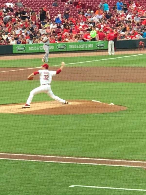 Great American Ball Park, section: 131, row: Z, seat: 10