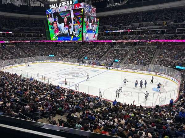 Ball Arena, section: 226, row: 1, seat: 1