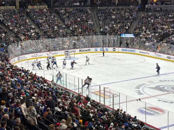 Ball Arena, section: 226, row: 1, seat: 1