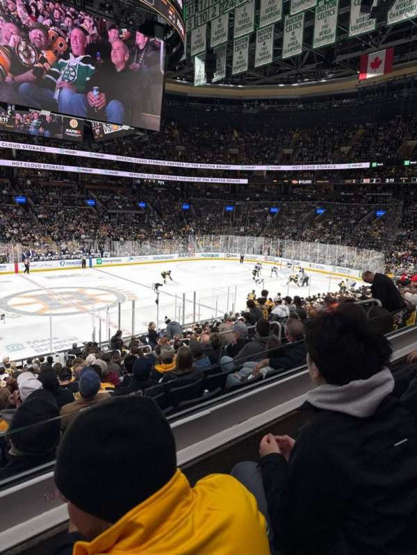 TD Garden, section: 143, row: B, seat: 6