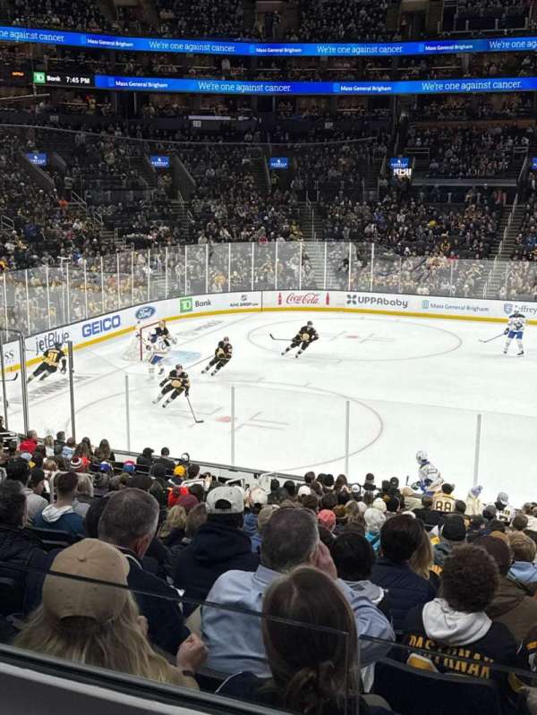 TD Garden, section: 143, row: B, seat: 6