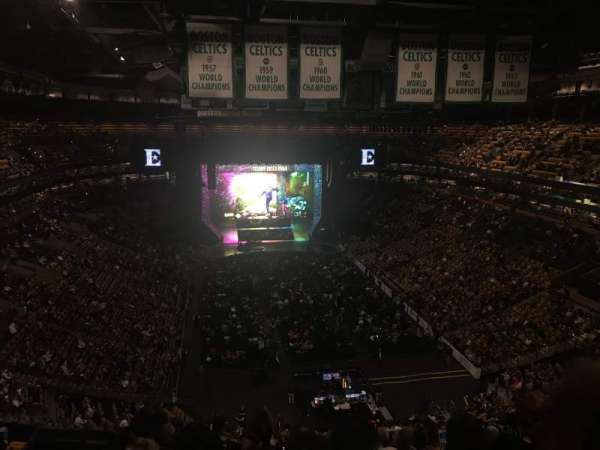 TD Garden, section: 309, row: 12, seat: 19