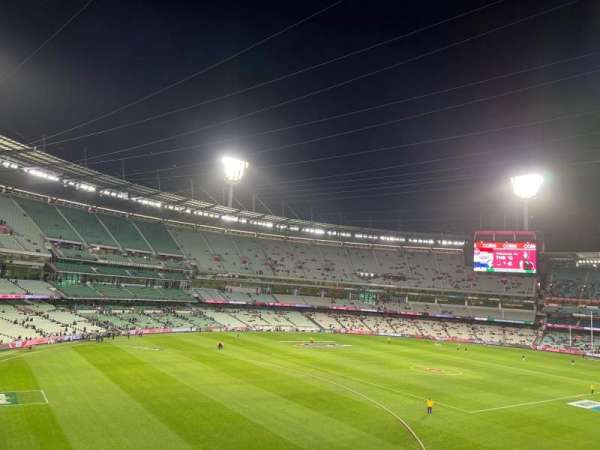 Melbourne Cricket Ground, section: P27, row: A, seat: 13
