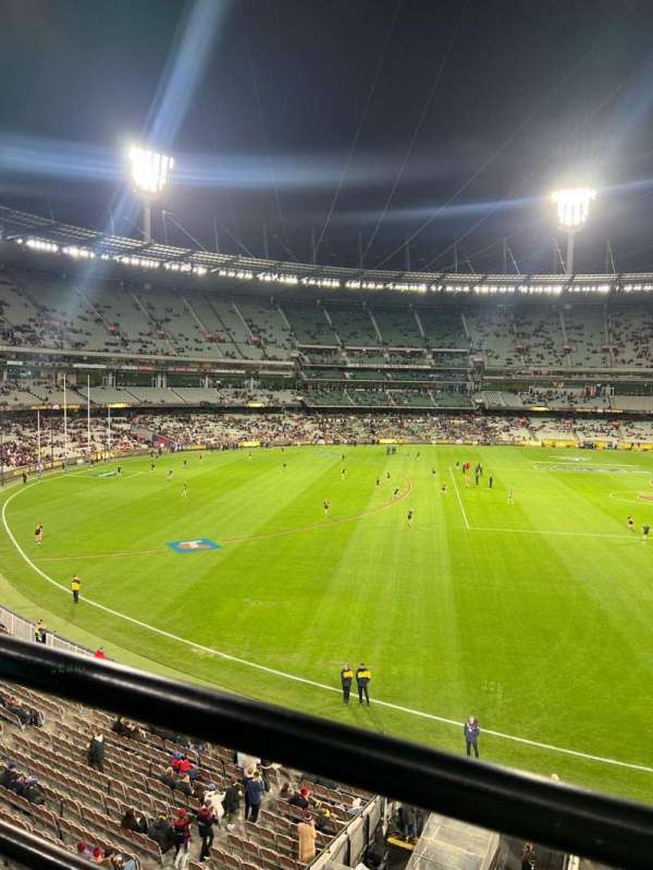 Melbourne Cricket Ground, section: P22, row: A, seat: 1