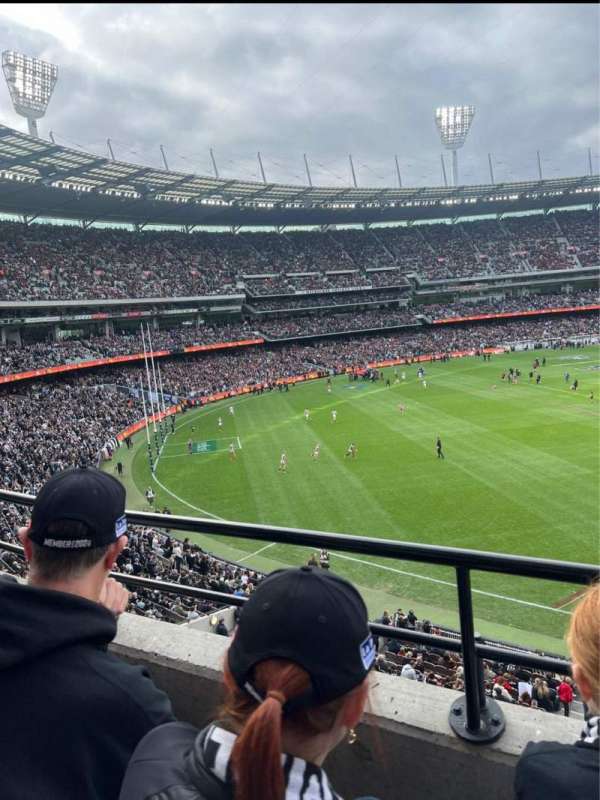 Melbourne Cricket Ground, section: P26, row: B, seat: 15