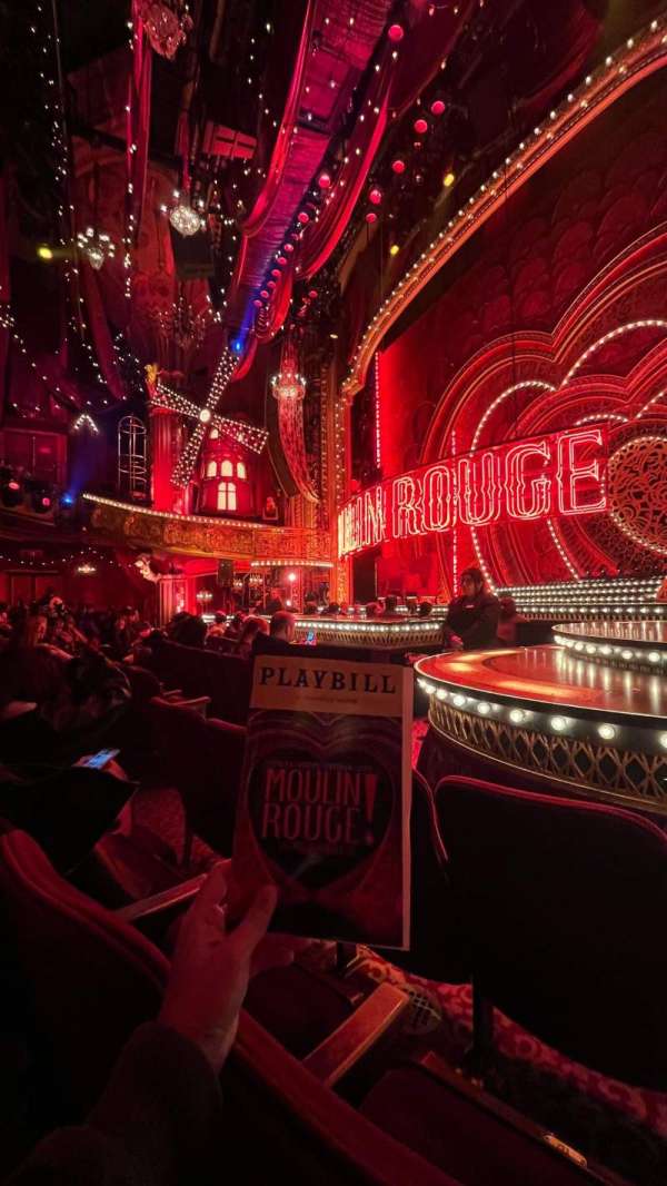 Al Hirschfeld Theatre, section: Orchestra R, row: G, seat: 12
