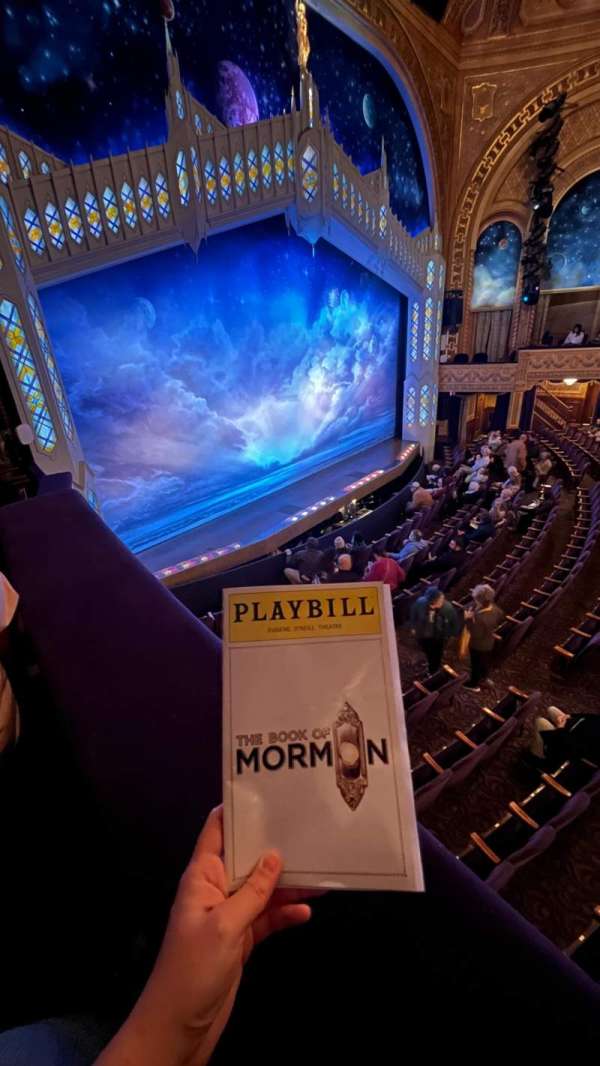 Eugene O'Neill Theatre, section: Boxes Left, row: C, seat: 4