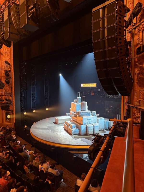 Longacre Theatre, section: Box B, row: 2, seat: 2