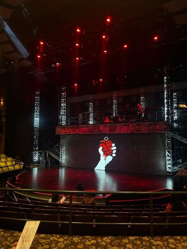 Mark Taper Forum, section: Floor, row: F, seat: 10