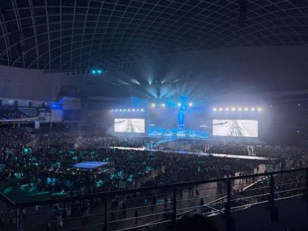 Taipei Dome, section: L209, row: 3, seat: 17