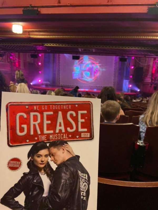 Dominion Theatre, section: Stalls, row: XX, seat: 18