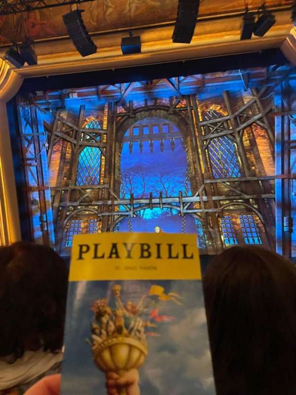 St. James Theatre, section: Mezzanine C, row: C, seat: 104