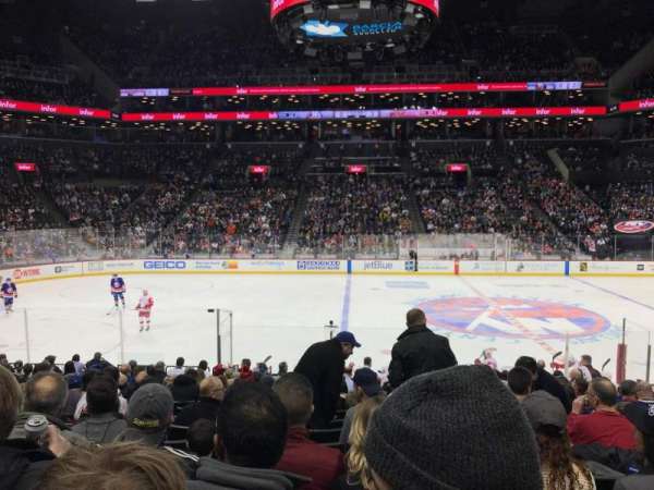 Barclays Center, section: 8, row: 16, seat: 9
