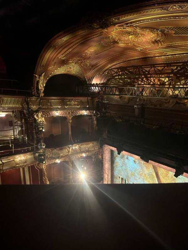 Apollo Theatre, section: Balcony, row: A, seat: 2