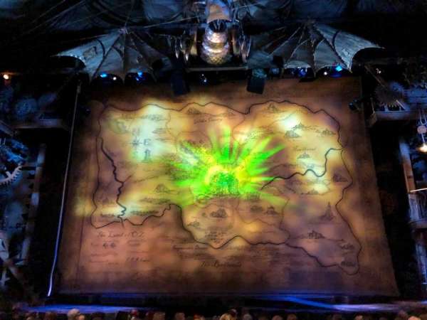 Gershwin Theatre, section: Orchestra C, row: F, seat: 109
