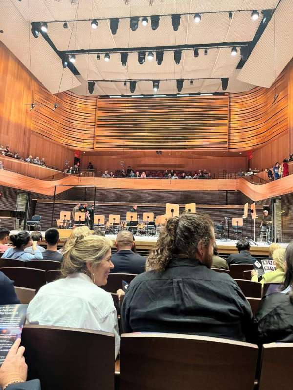 David Geffen Hall, section: Orchestra C, row: G, seat: 116