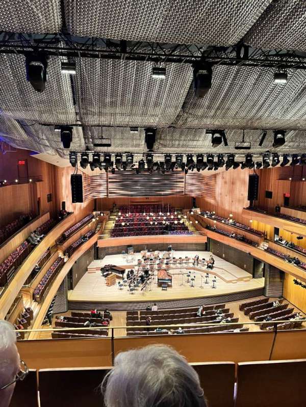 David Geffen Hall, section: Third Tier, row: CC, seat: 109