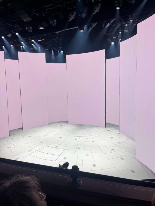 Nederlander Theatre, section: Mezzanine R, row: B, seat: 10