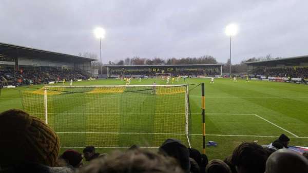 Pirelli Stadium, section: East Stand, row: About 10 rows up, seat: Unreserved