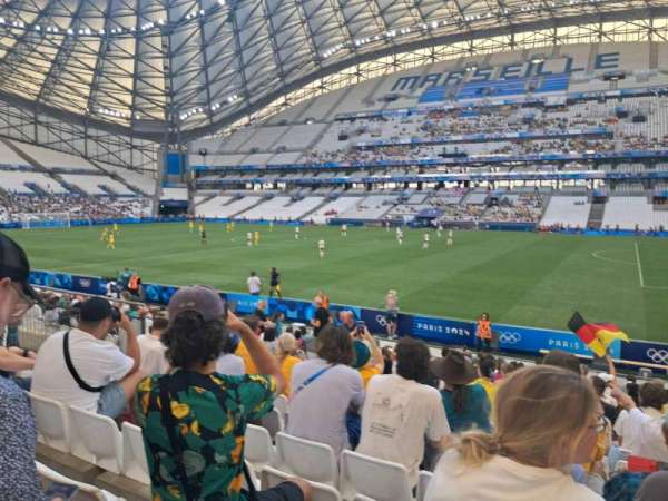 Stade Vélodrome, section: Ganay Q, row: 19, seat: 28