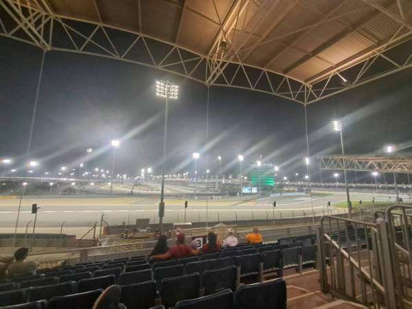 Bahrain International Circuit, section: University III, row: I, seat: 8