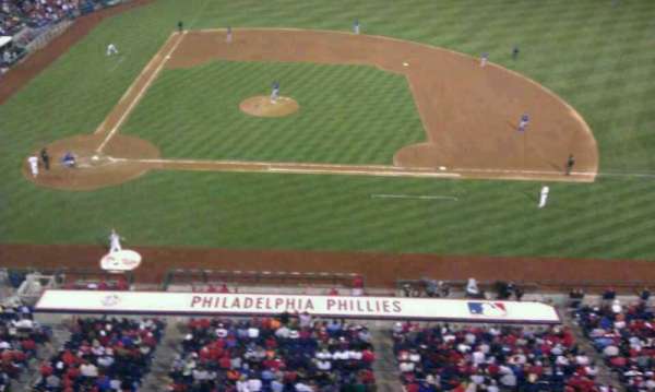 Citizens Bank Park, section: 316, row: 1, seat: 1