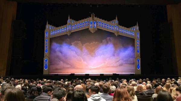 Terrace Theater, section: ORCH, row: 18, seat: 43