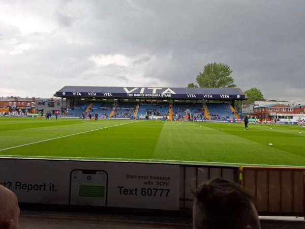 Edgeley Park, section: 3, row: C, seat: 112