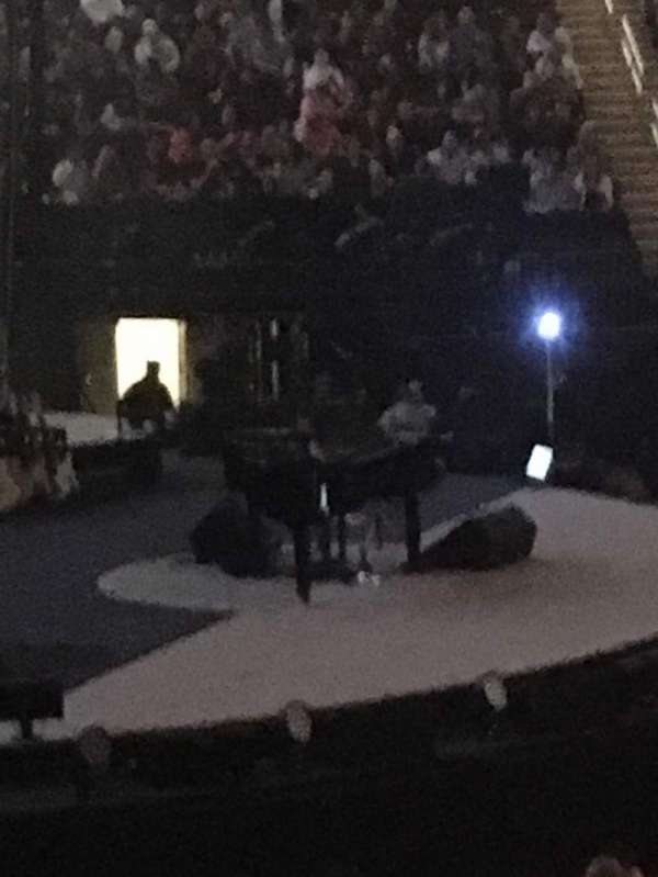 Madison Square Garden, section: 116, row: 12, seat: 4