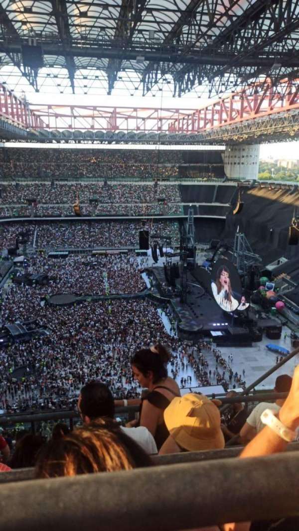 San Siro, section: 312, row: 4, seat: 7