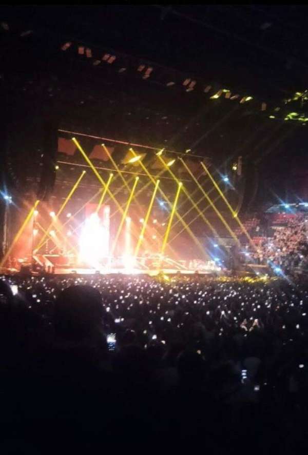 Unipol Forum, section: B3, row: 3, seat: 20