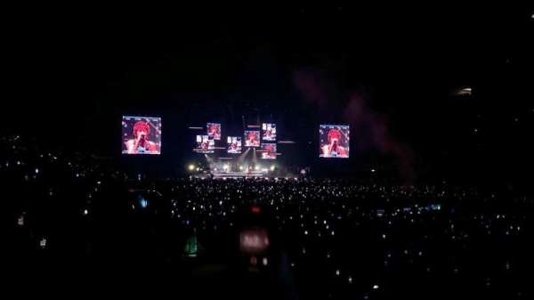 The O2, London, section: 105, row: J, seat: 146