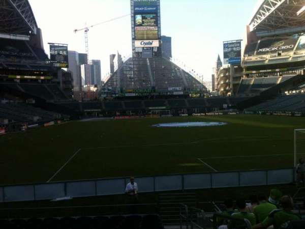 Lumen Field, section: 124, row: M, seat: 1