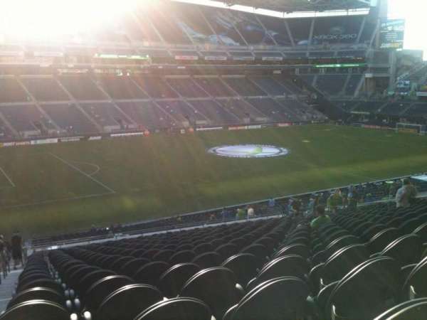 Lumen Field, section: 213, row: W, seat: 20