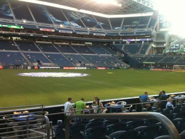 Lumen Field, section: 111, row: G, seat: 1
