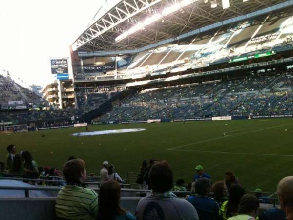 Lumen Field, section: 130, row: L, seat: 1