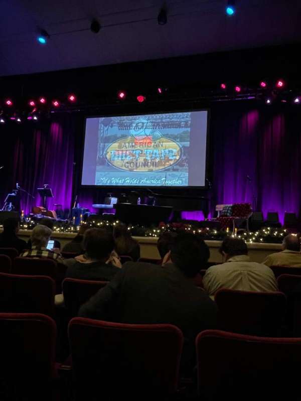 The Town Hall, section: Orchestra RC, row: F, seat: 114